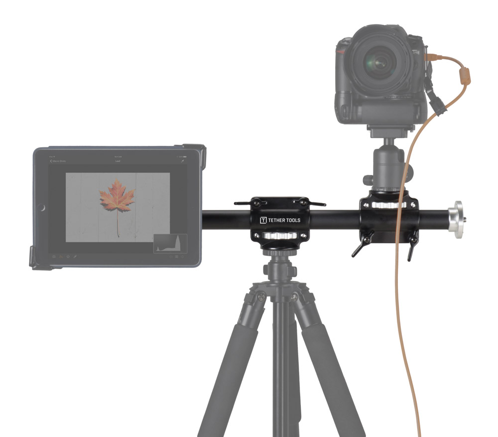 rstaa4-rock-solid-tether-tools-tripod-crossbar-ipad-gray