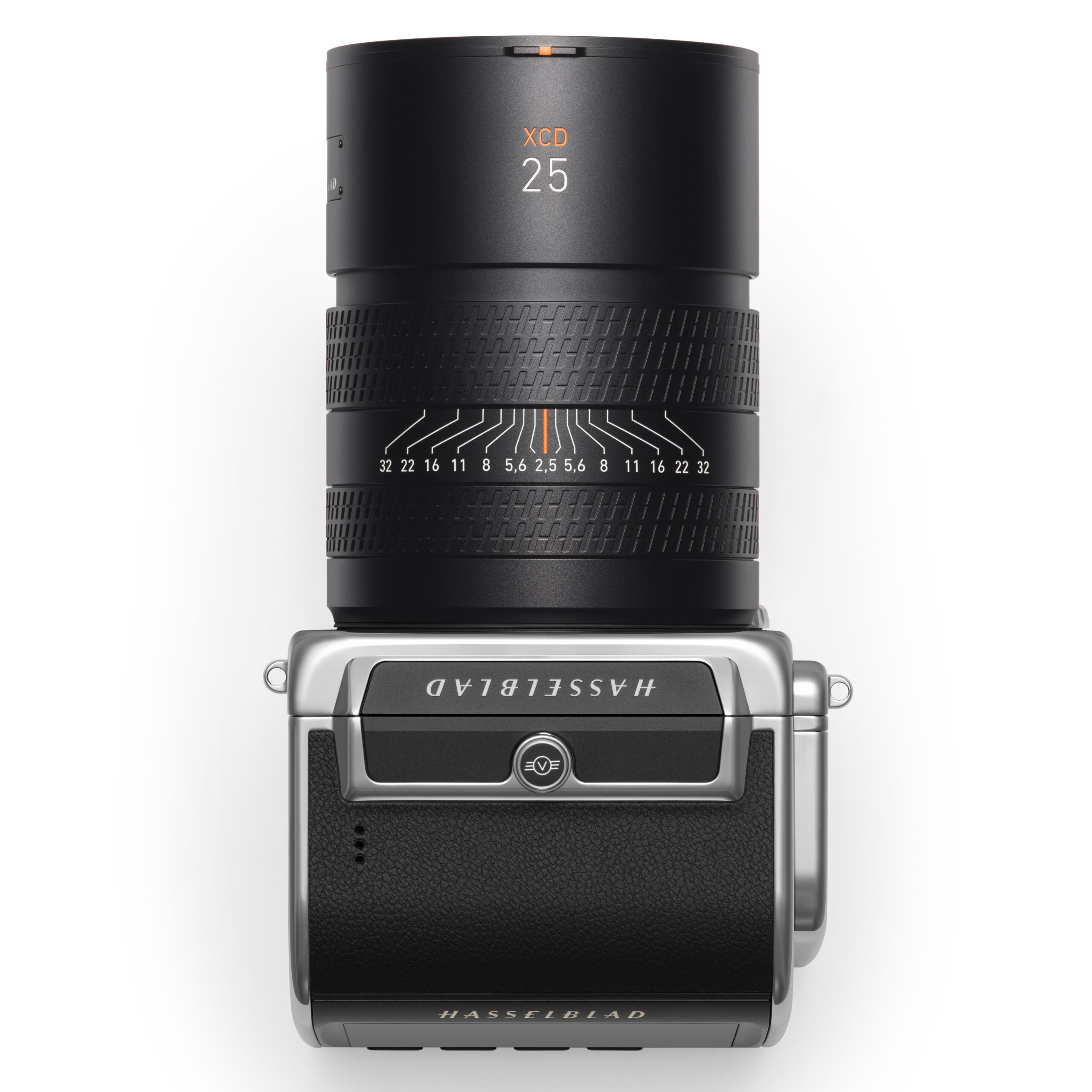 Top-view XCD 25V & 907X & CFV 100C kopia Hasselblad XCD 2.5/25V