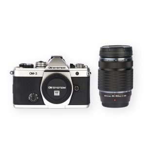 OM System OM-3 z obiektywem 40-150mm F4.0 PRO używany